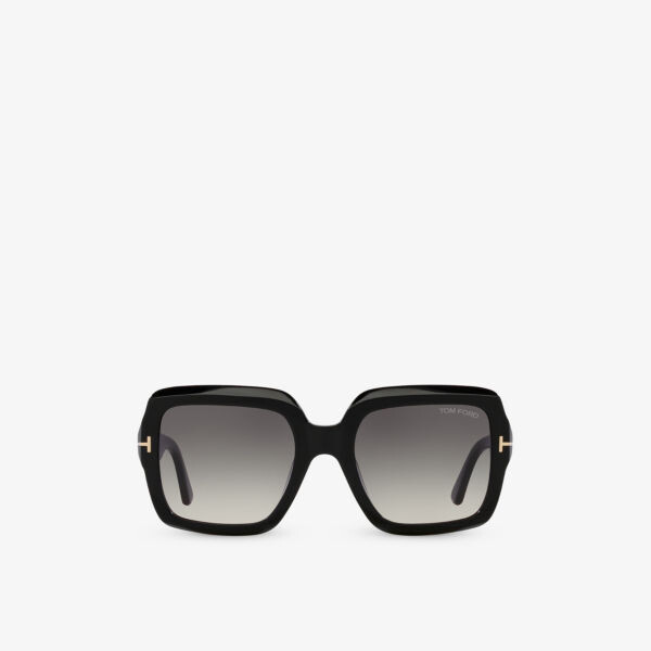 

Tr001783 солнцезащитные очки kaya из ацетата в квадратной оправе Tom Ford, черный