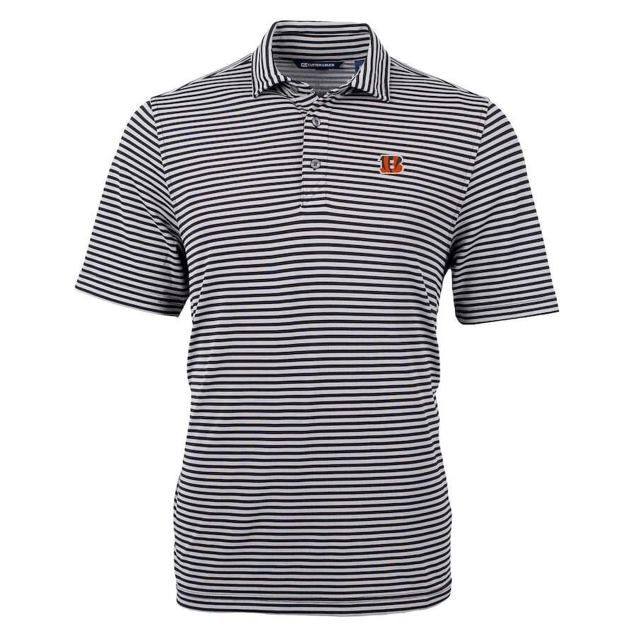 

Поло с коротким рукавом Cutter & Buck Cincinnati Bengals, черный