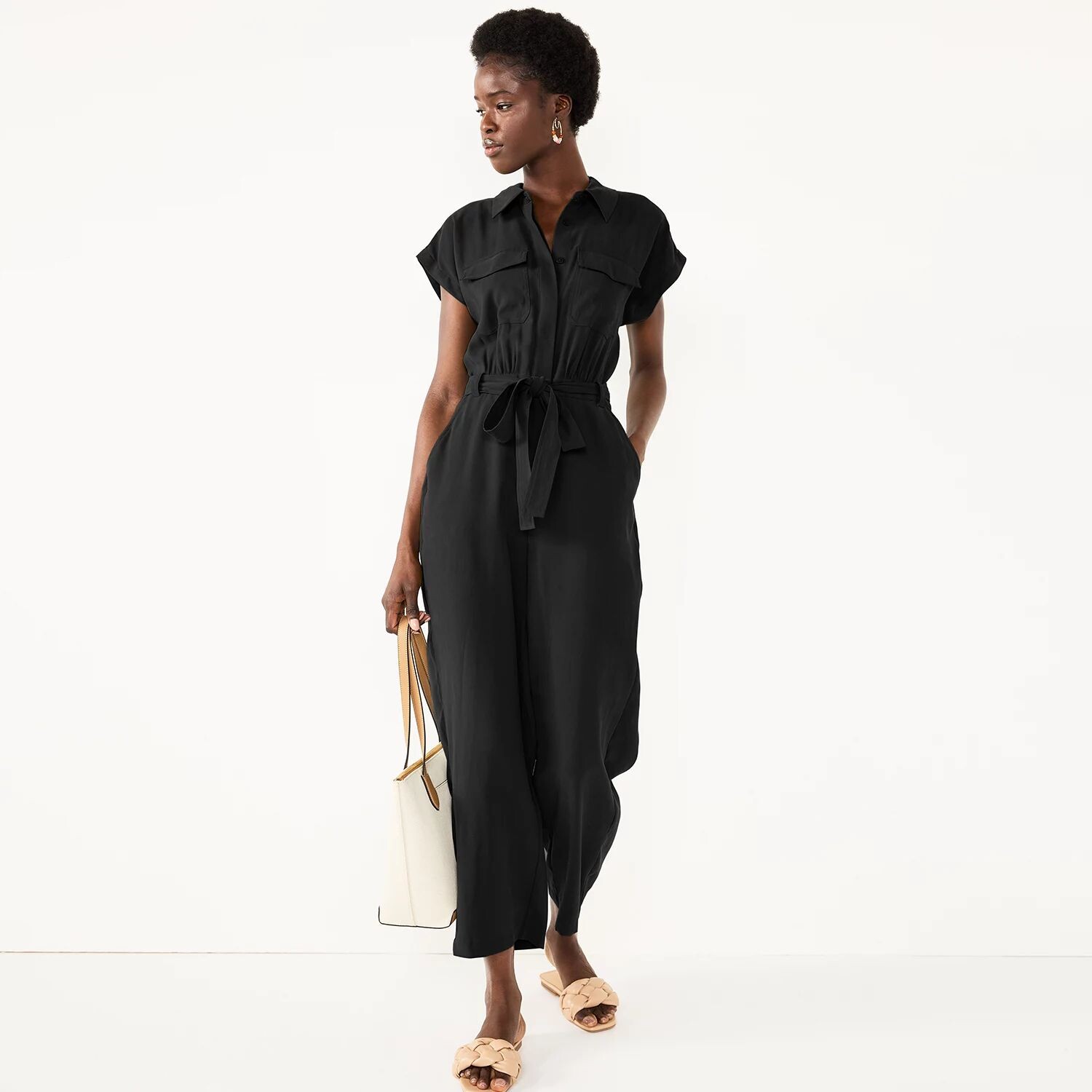 

Комбинезон Petite Nine West в стиле милитари Nine West, Хаки