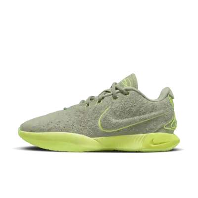 

Кроссовки Nike LeBron XXI Basketball Shoes, цвет Oil Green/Volt/Volt