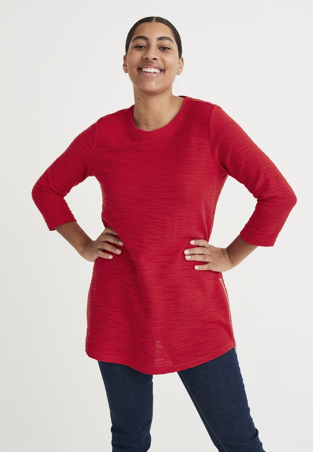 

Туника WITH 3/4 LENGTH SLEEVE Cellbes Of Sweden, цвет red