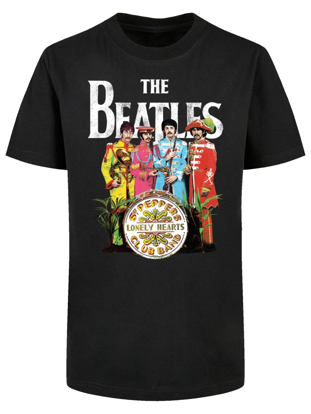 Рубашка F4Nt4Stic The Beatles Sgt Pepper, черный