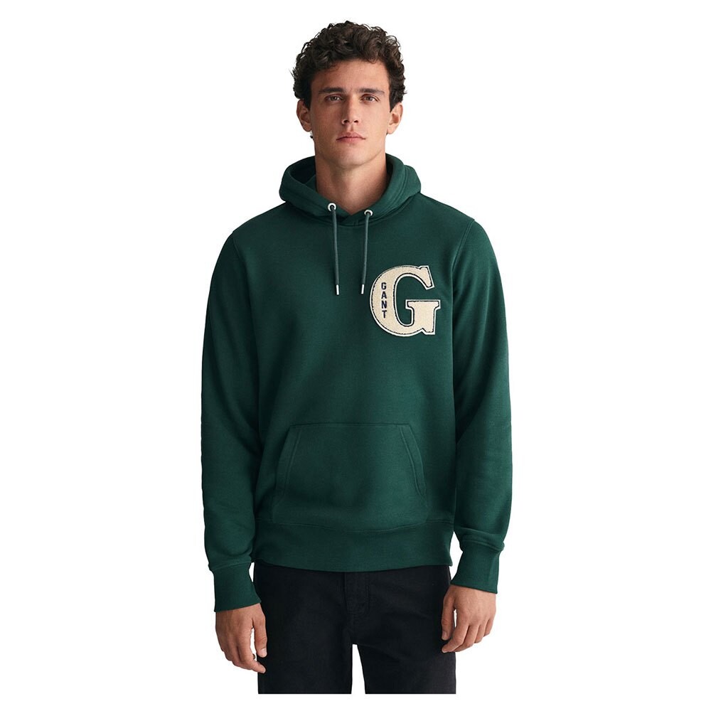 

Худи Gant G Graphic, зеленый