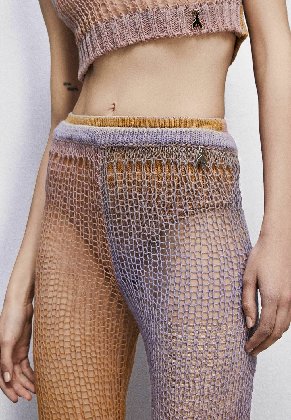 

Тканевые брюки SLIM Patrizia Pepe, разноцветный