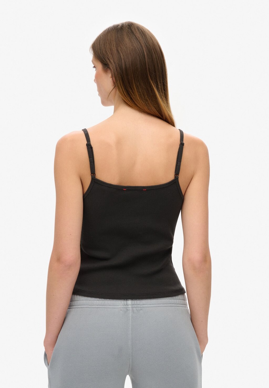 

Топ ATHLETIC GRAPHIC BUTTON Superdry, черный