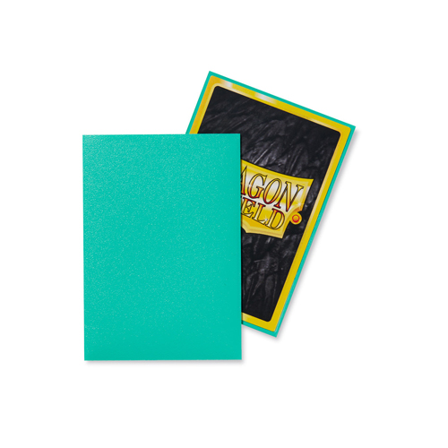 Чехол для карточек Unit Dragon Shield Matte Sleeves Standard Size – Turquoise (100) Dragon Shield
