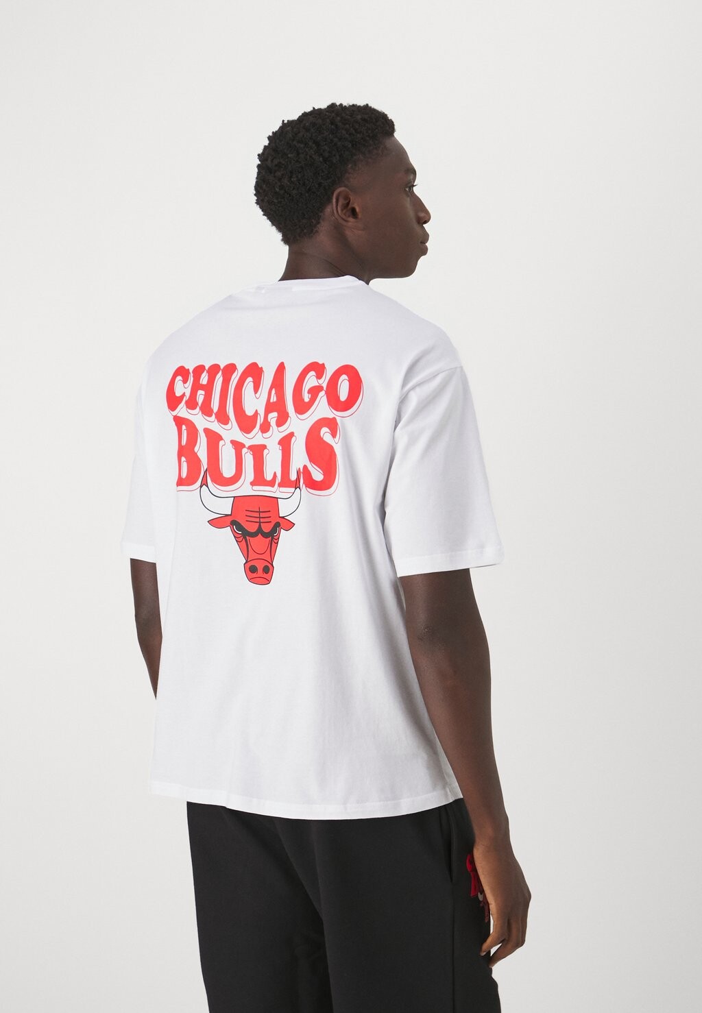 

Team Nba Chicago Bulls Script Tee New Era, белый