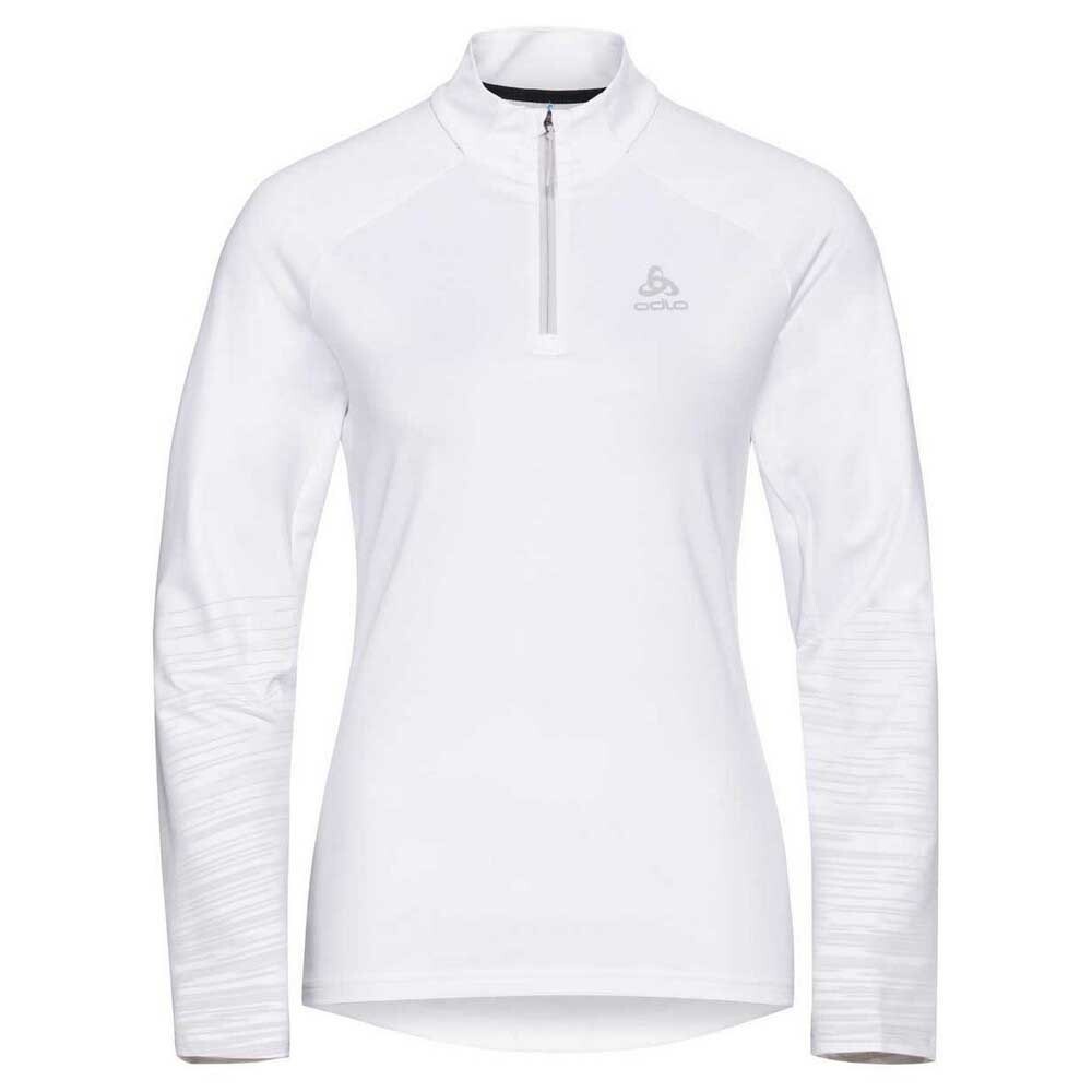 

Толстовка Odlo Sesvenna Graphic Half Zip, белый