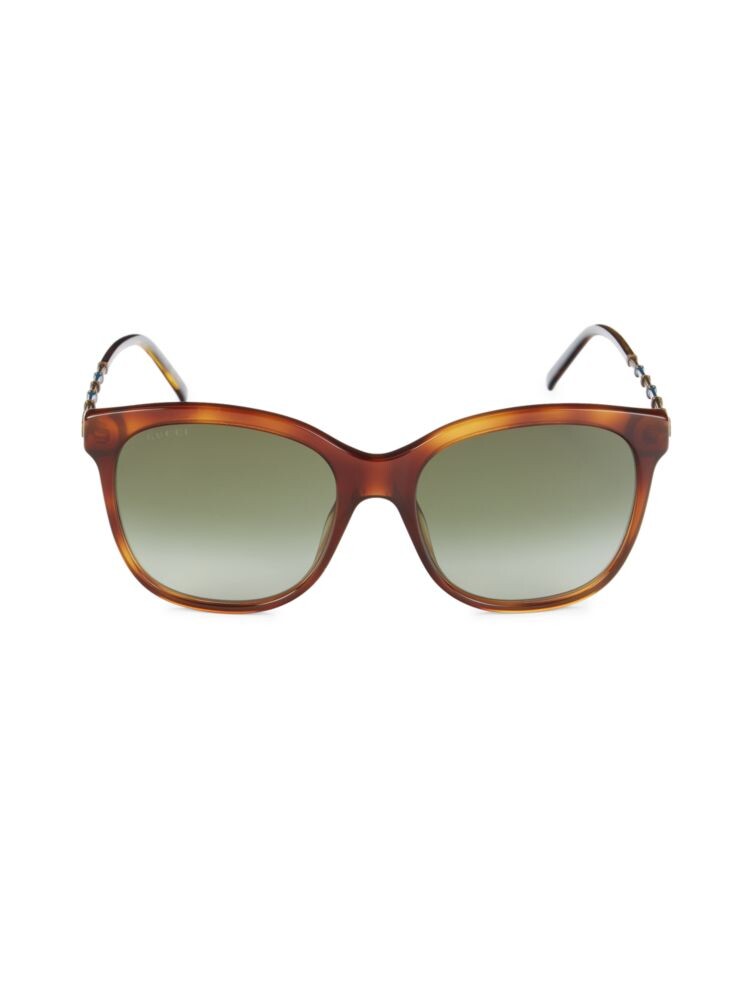 

Квадратные солнцезащитные очки 59MM Gucci, цвет Havana Gold