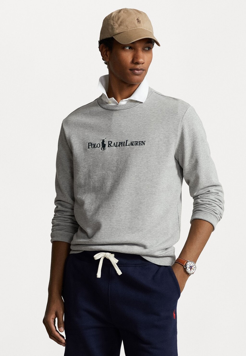 

Толстовка Unisex Polo Ralph Lauren, цвет mottled grey
