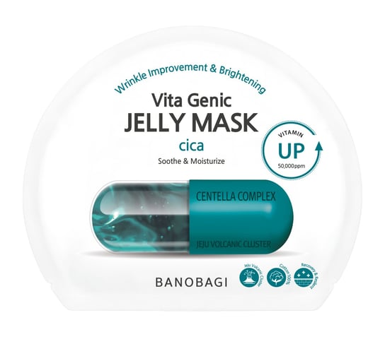 Маска для лица, 1 шт. Vita Genic Jelly Mask Cica, Inny producent