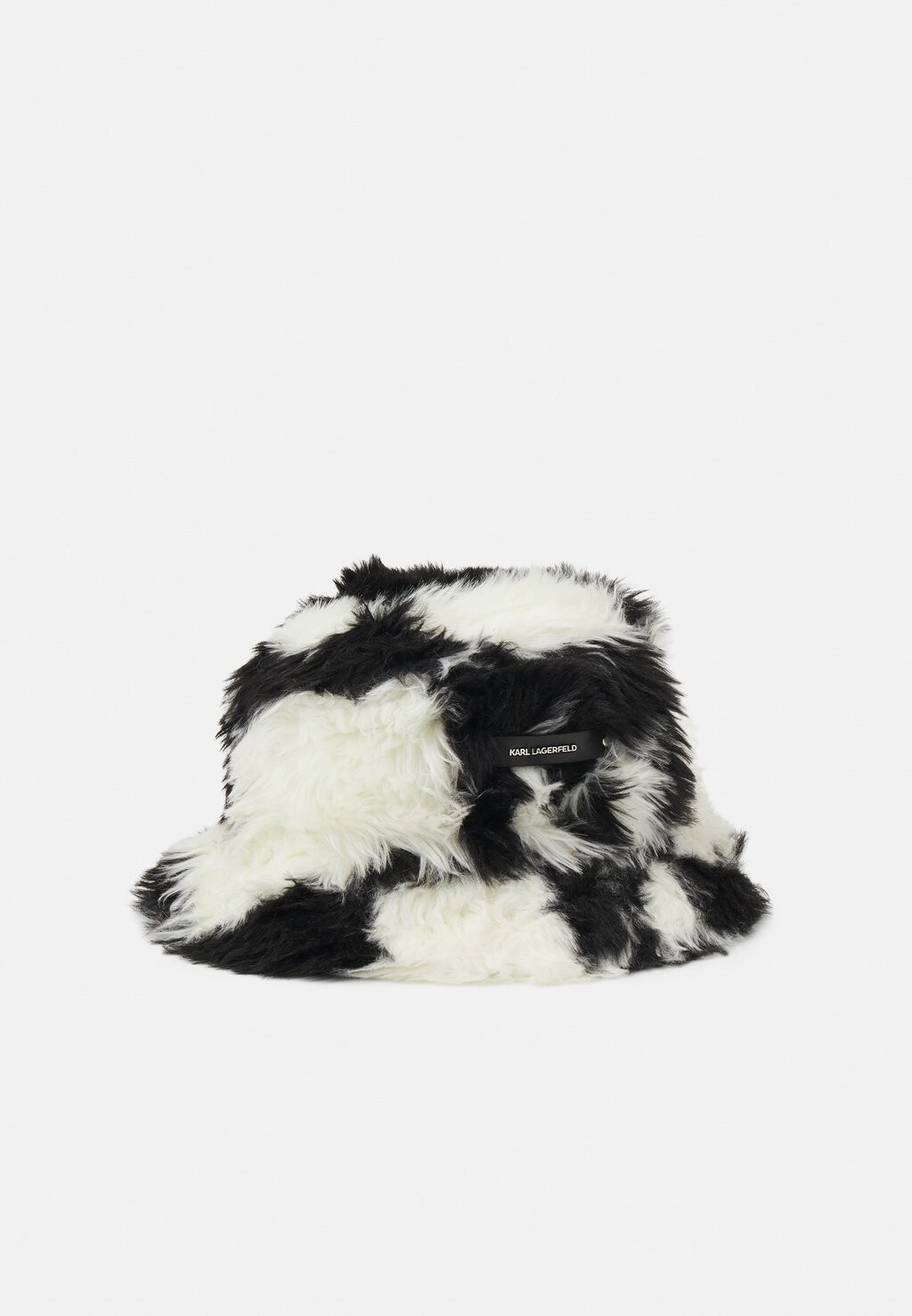 

Шапка CHECK BUCKETTHAT KARL LAGERFELD, черный/белый
