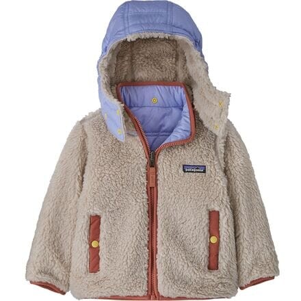 

Двусторонняя куртка Tribbles с капюшоном — для девочек-подростков Patagonia, цвет Dried Mango