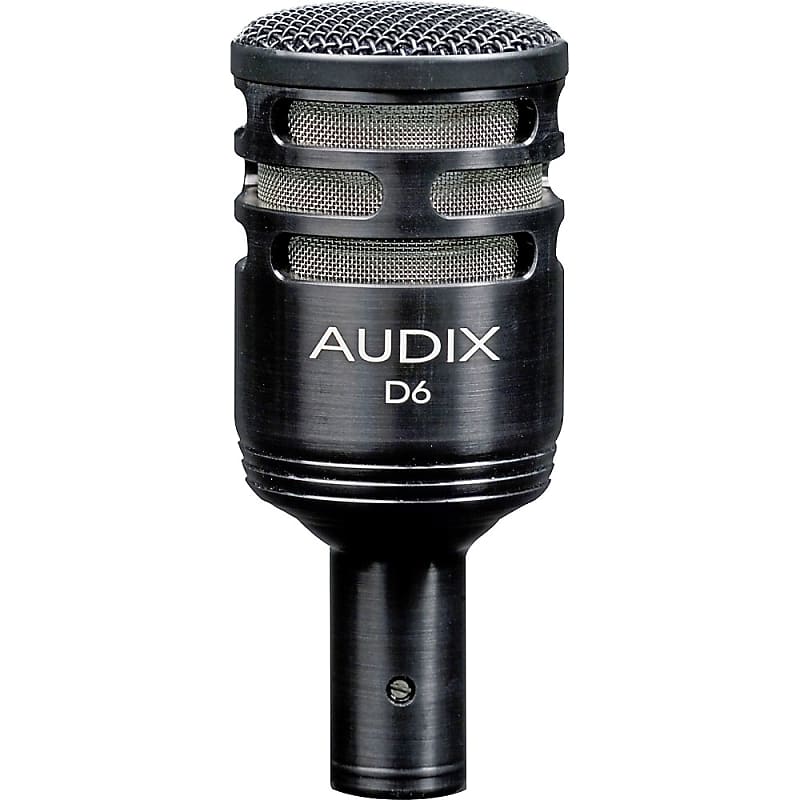 Микрофон для бас-барабана Audix D6 Dynamic Kick Drum Microphone динамический микрофон audix d6 dynamic kick drum microphone