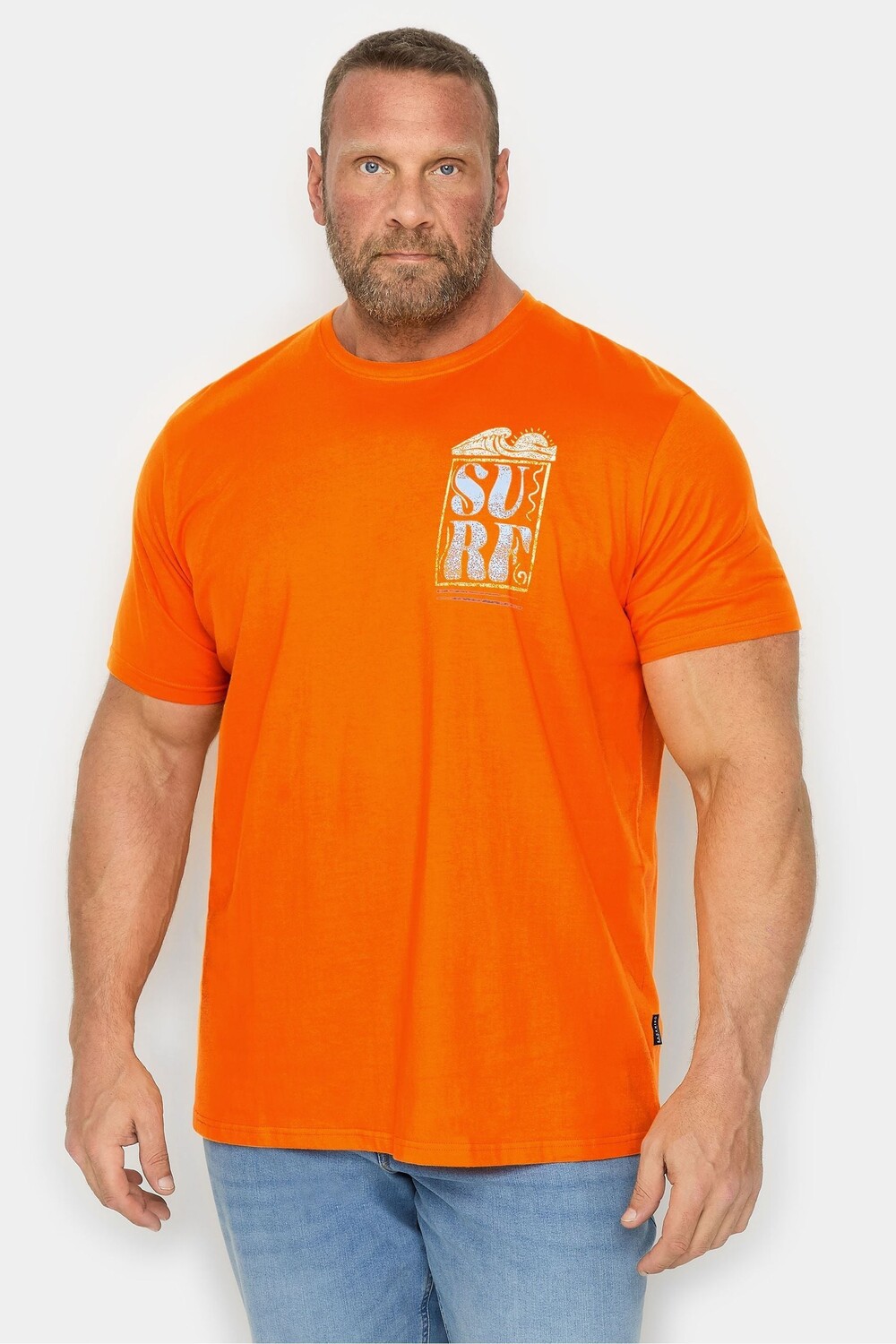 

Футболка для серфинга Badrhino Big & Tall, оранжевый