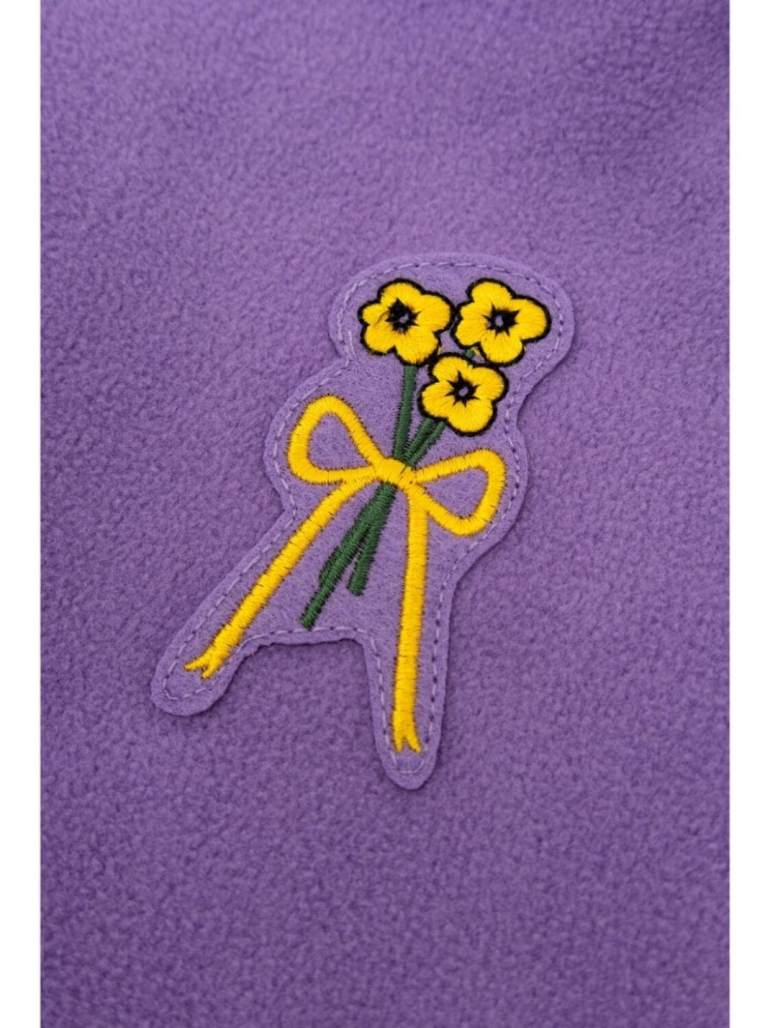

Mini Rodini джоггеры с аппликацией, фиолетовый