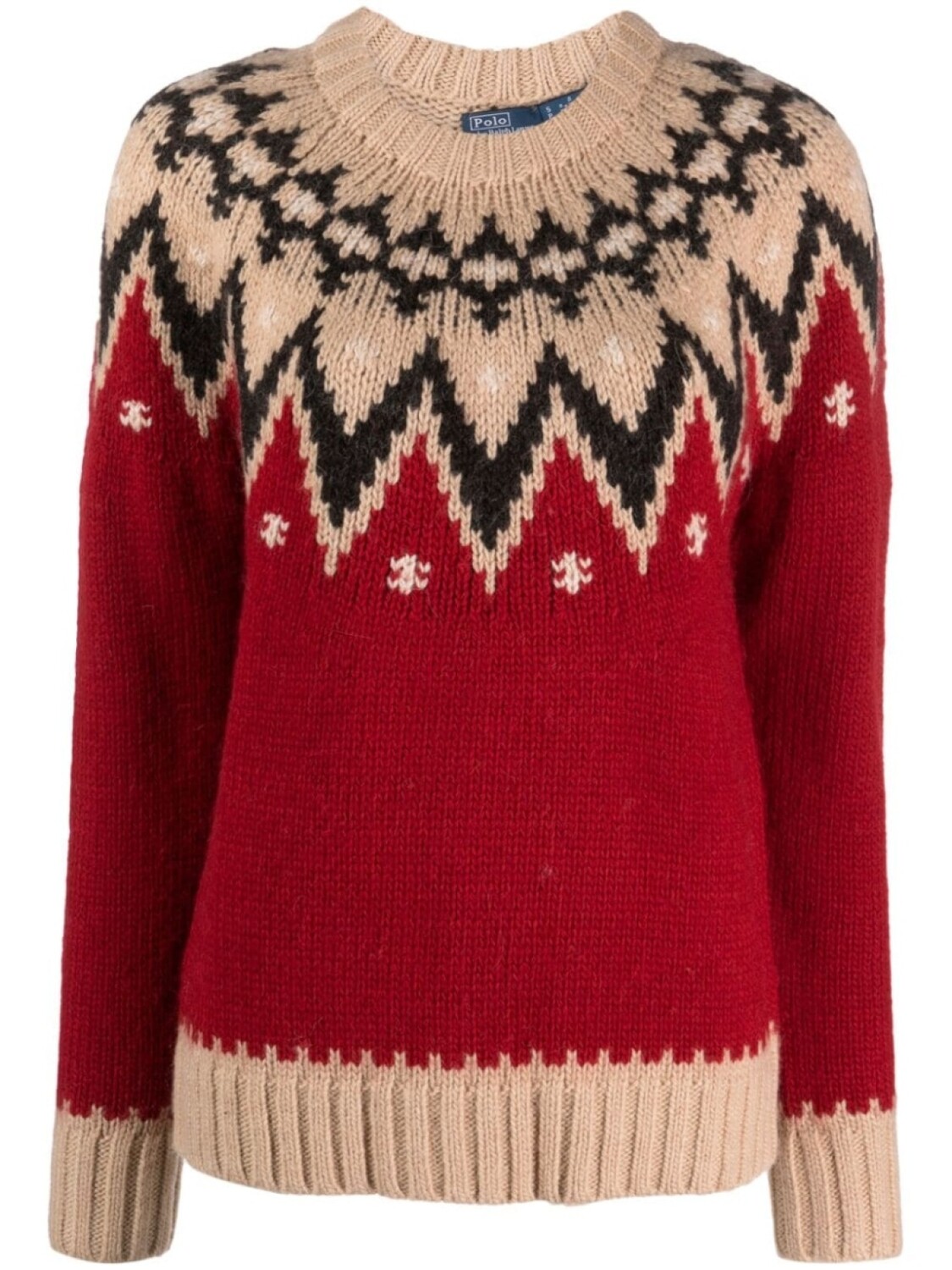 

Polo Ralph Lauren джемпер с узором, нейтральный цвет