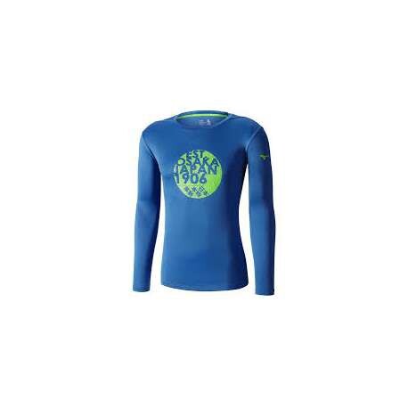 

Футболка Mizuno Core Graphic Ls Tee J2Ga6522 25, синий