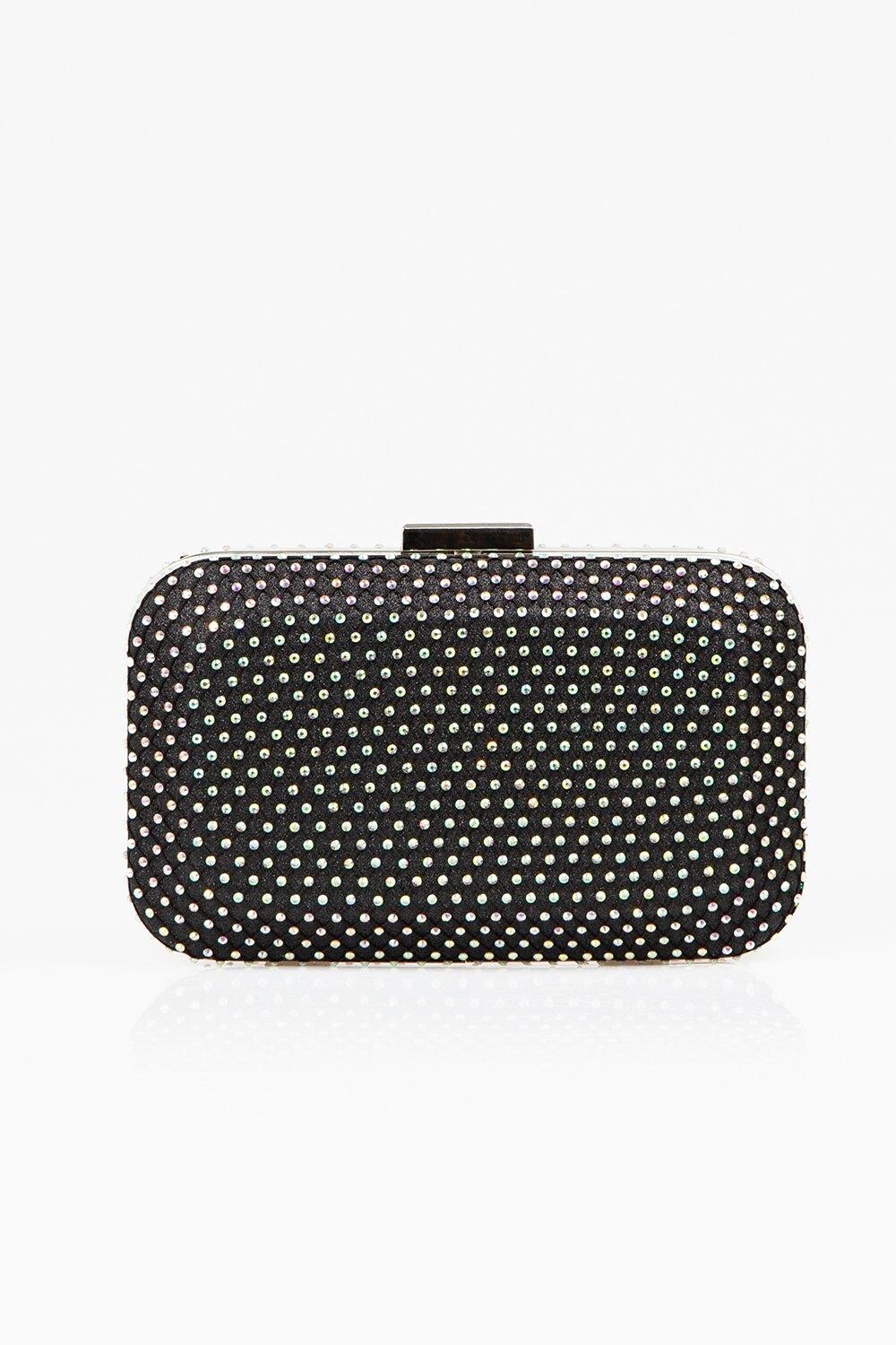 

Вечерний клатч Criss-Cross Diamante Box KRISP, черный