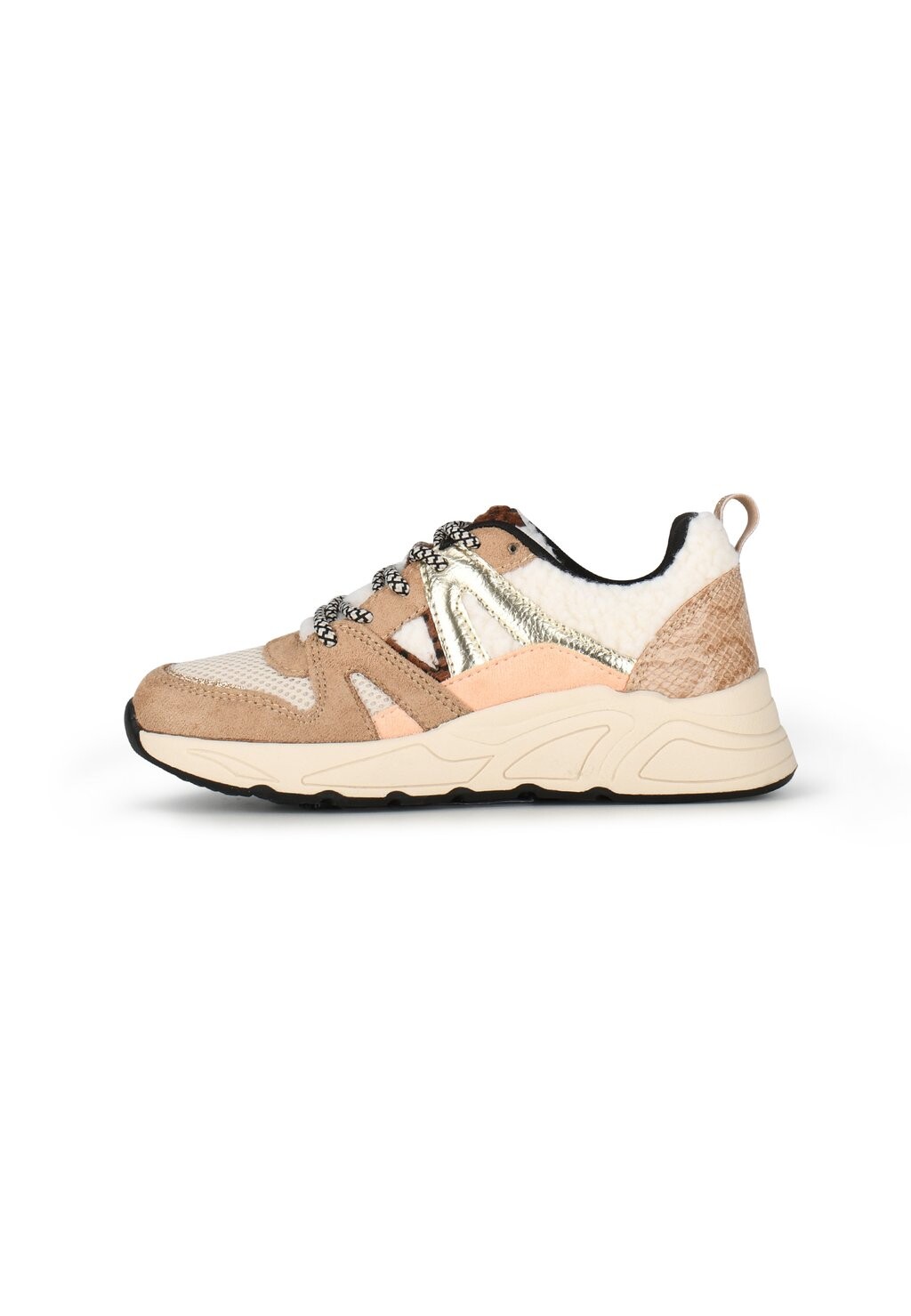 

Кроссовки низкие CAROCEL Posh by Poelman, цвет beige with combination