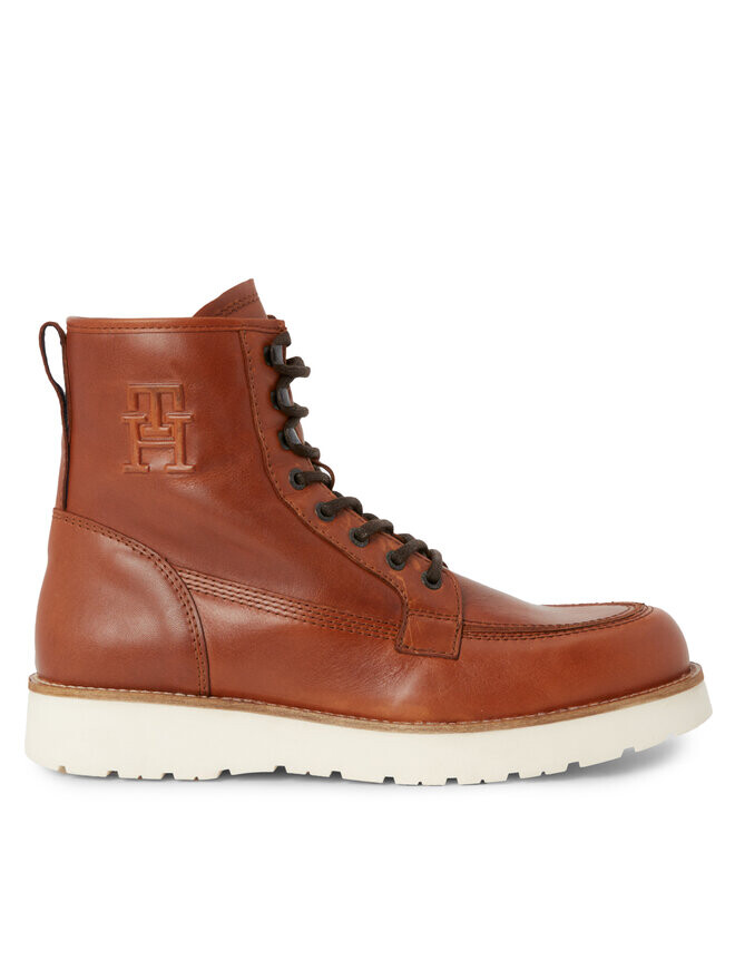 Сапоги Th American Warm Leather Boot Tommy Hilfiger, коричневый