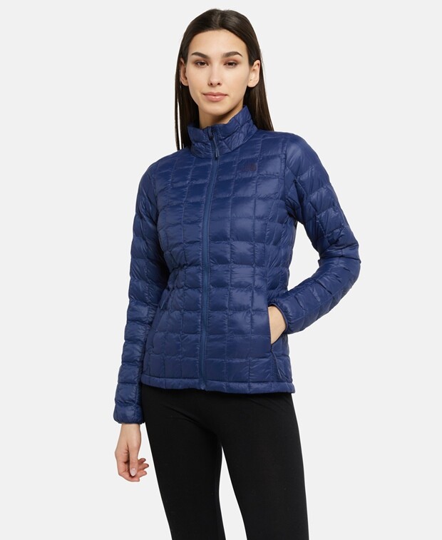 

Стеганая куртка The North Face, темно-синий