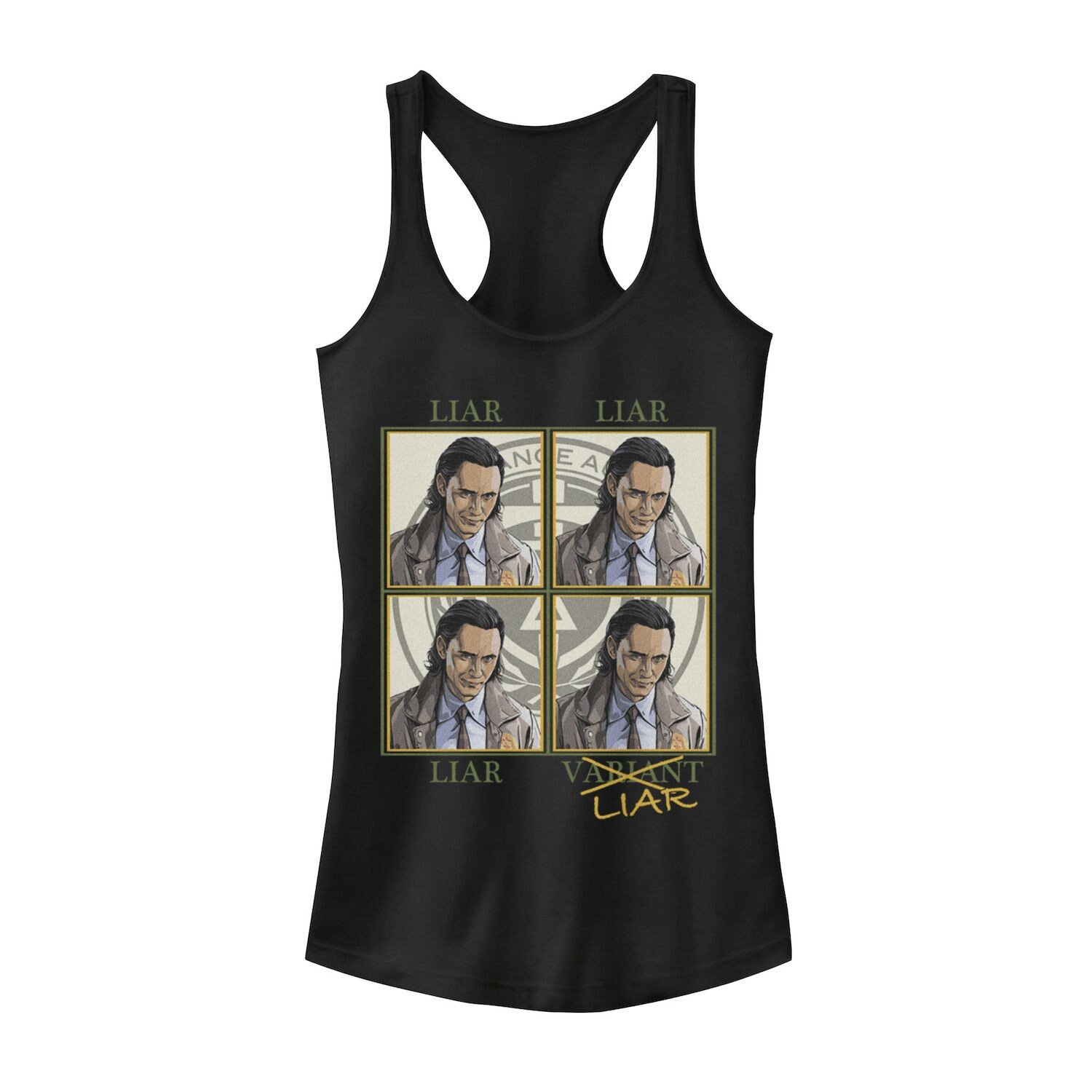 

Юниорская майка Marvel Loki Liar Variant Racerback Licensed Character