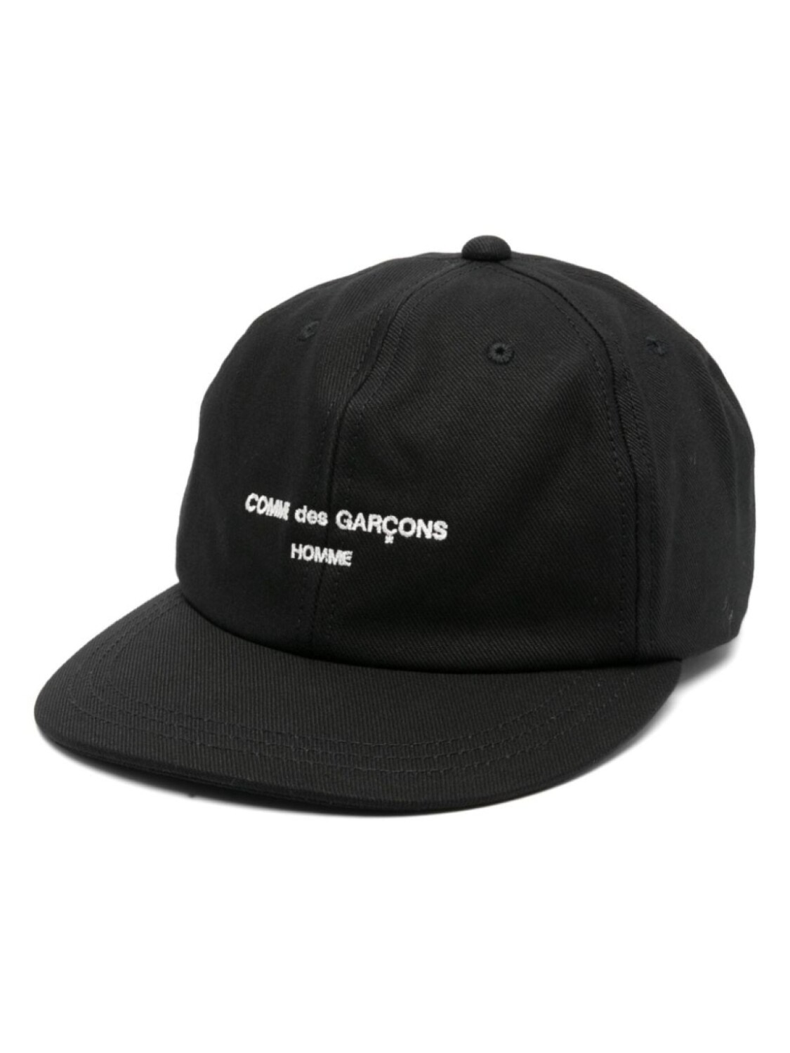 

Comme des Garçons Homme бейсболка с вышитым логотипом, черный