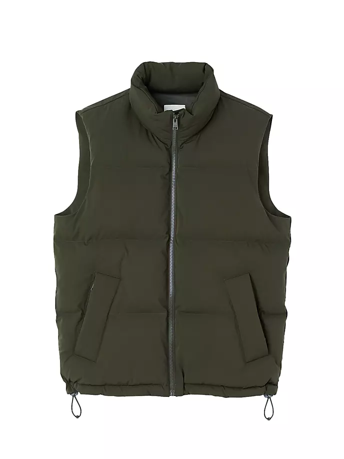 

Пуховик без рукавов Sandro, цвет olive green