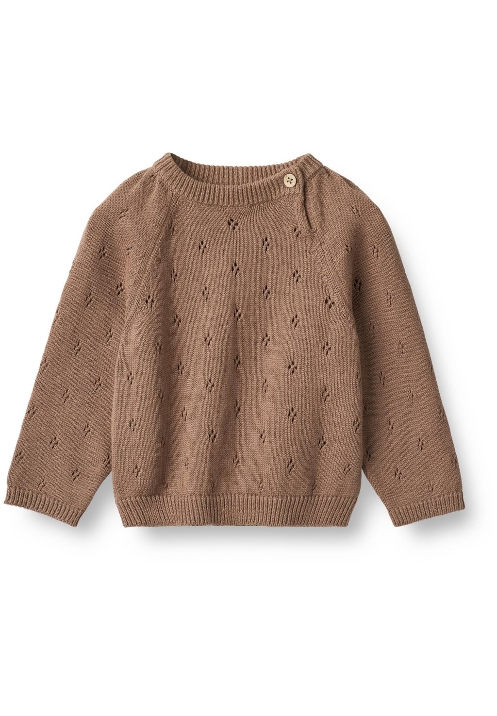 Вязаный свитер MIRA Wheat, цвет cocoa brown