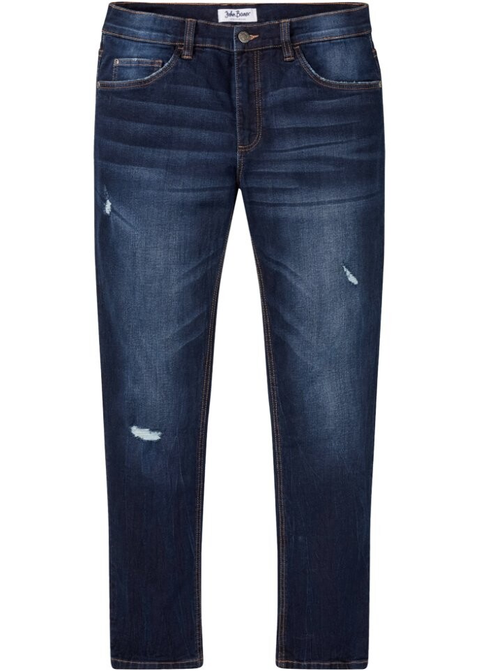

Прямые узкие джинсы стрейч John Baner Jeanswear, синий