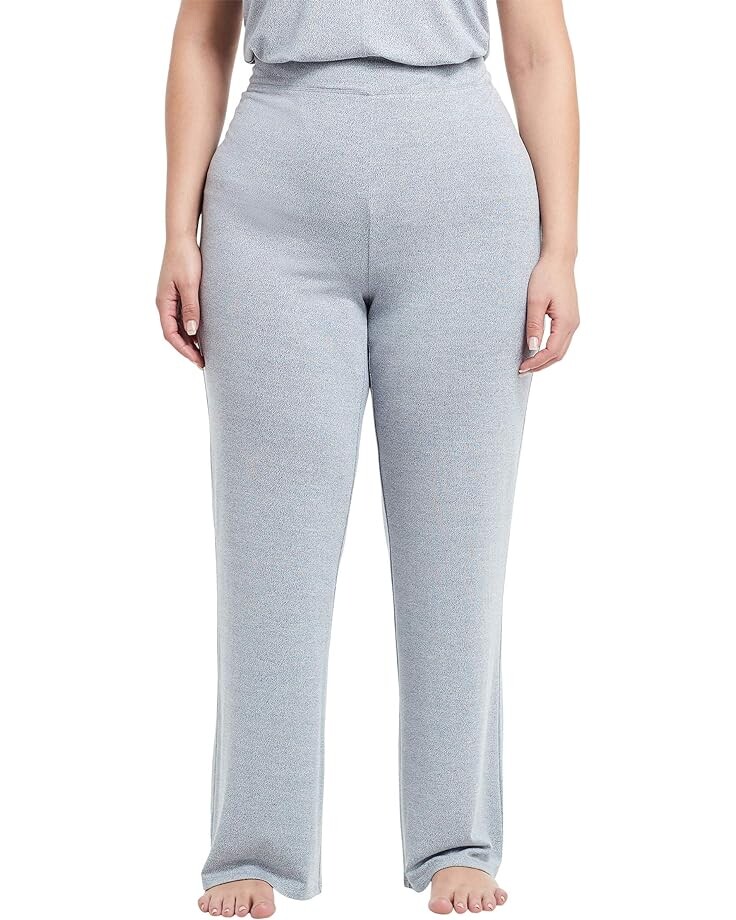 

Брюки NIC+ZOE Plus Size Eaze Marl Wide, синий