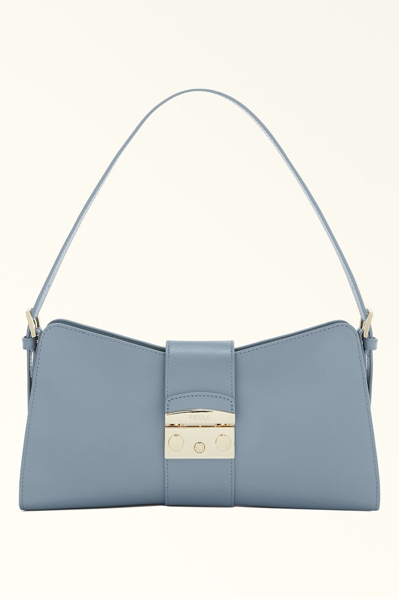 

Кожаная сумка Metropolis с логотипом Furla, синий