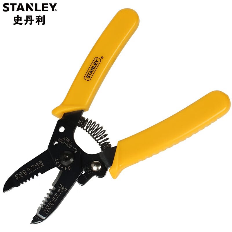 Stanley 6-дюймовые лезвия для зачистки проводов (AWG20-30) Кусачки для электриков и кусачки 84-325-22