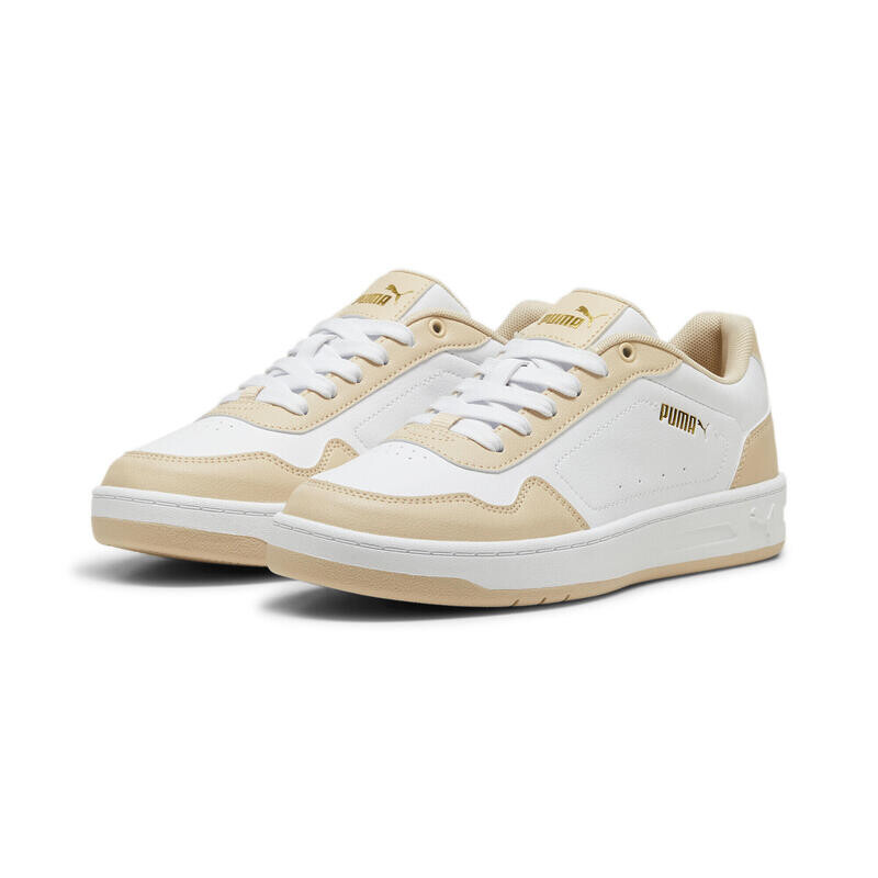 

Кроссовки PUMA Court Classy White Cashew Gold Beige