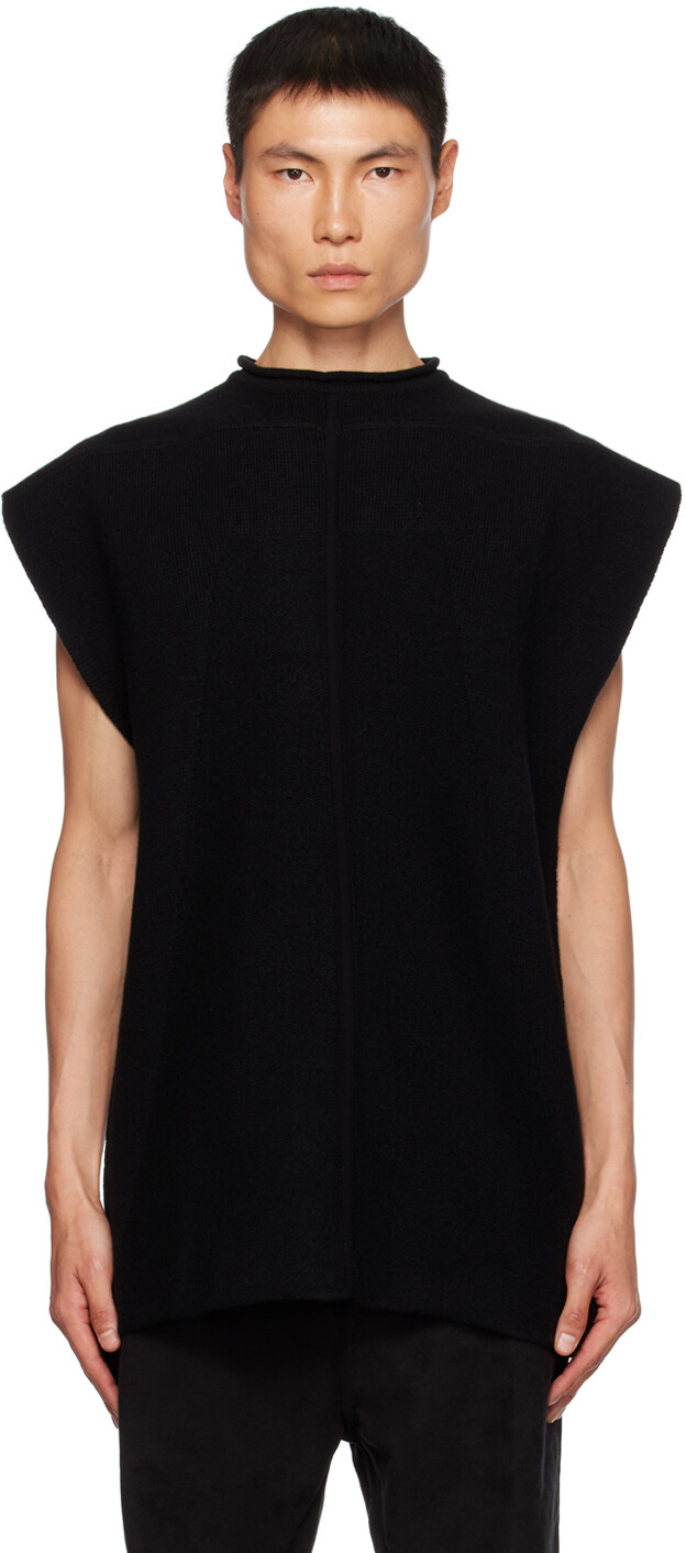 

Черный свитер с мотивом Rick Owens