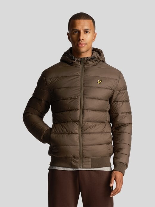 

Стеганая куртка Lyle & Scott, хаки