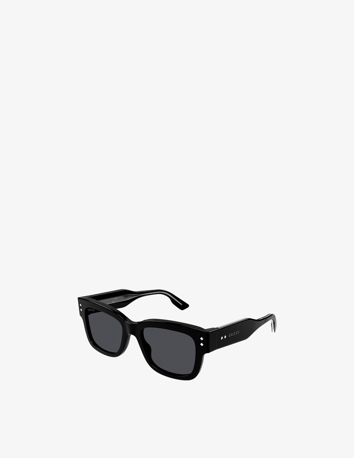 

Солнцезащитные очки GG1217S в квадратной оправе Gucci, цвет Shiny Solid Black