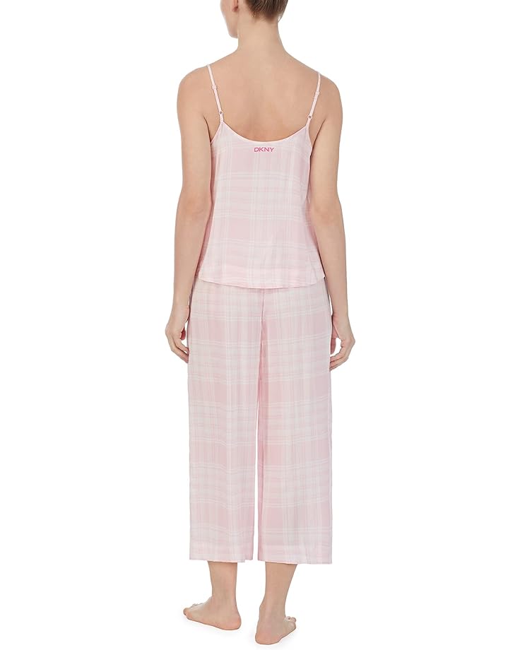 Пижамный комплект DKNY Cami Culottes PJ Set, цвет Sorbet Plaid