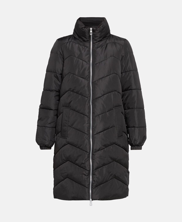 

Стеганое пальто Vero Moda, черный