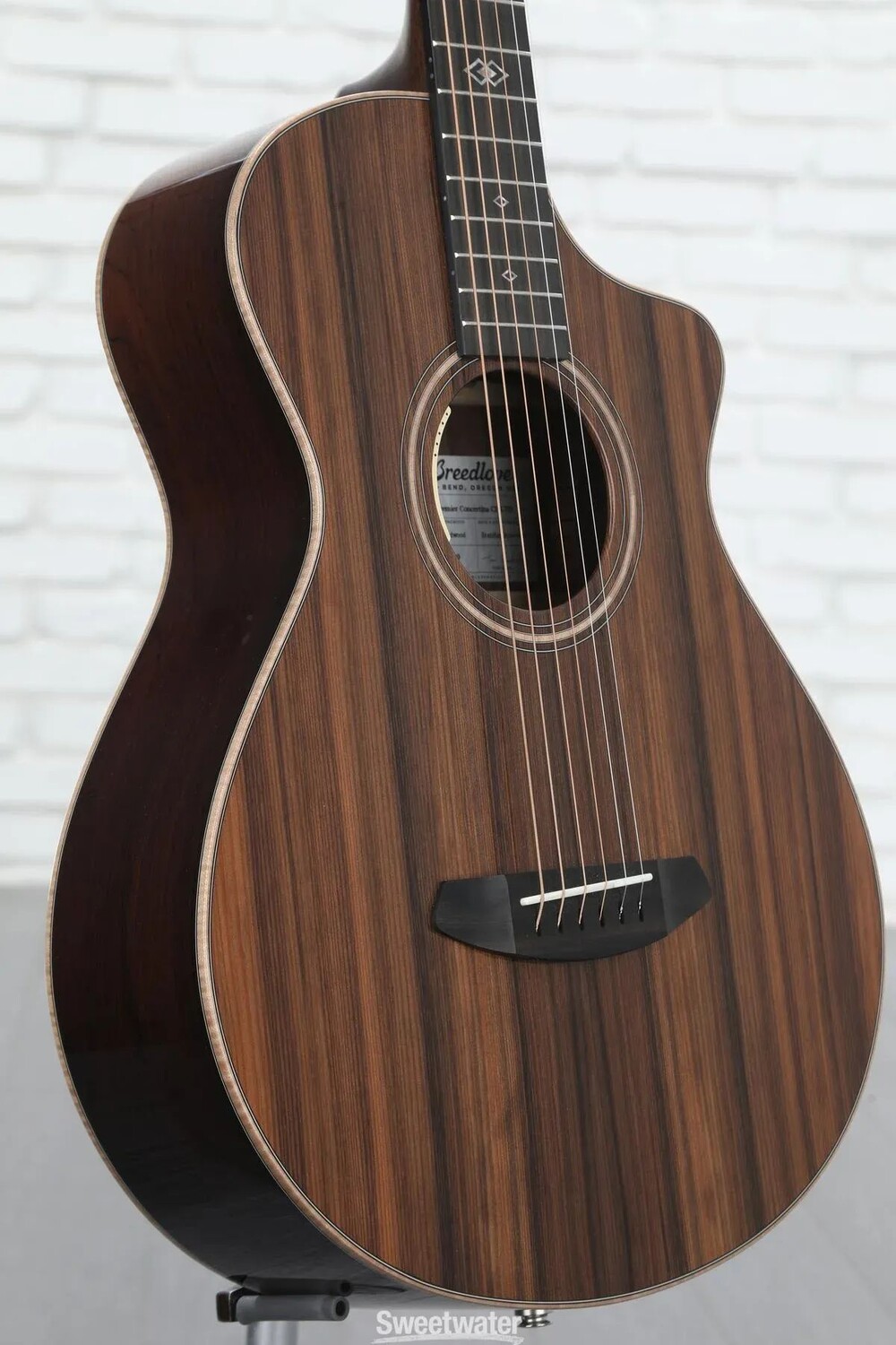 

Акустико-электрическая гитара Breedlove Premier Concertina CE из бразильского палисандра, натуральный цвет, ограниченный выпуск