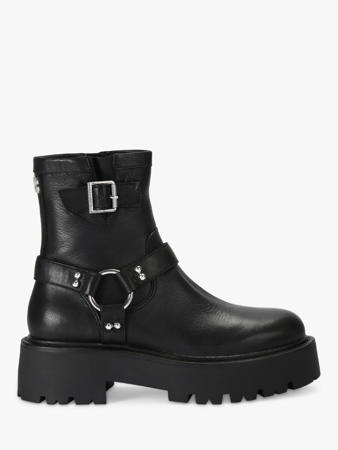 

Кожаные байкерские ботинки Stride Carvela, черный