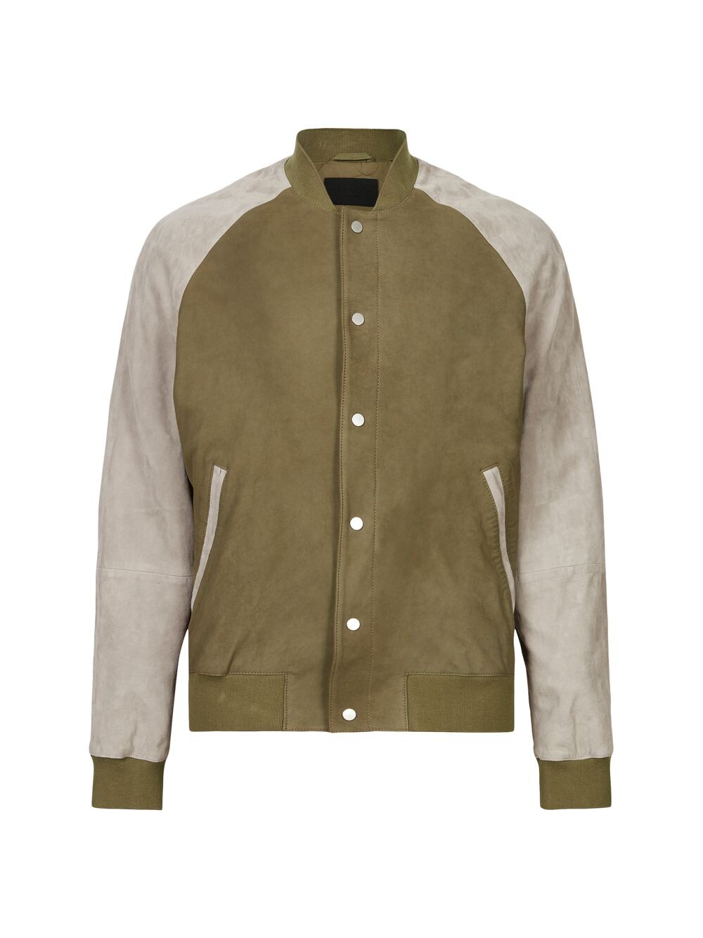 

Кожаный бомбер Mist AllSaints, коричневый