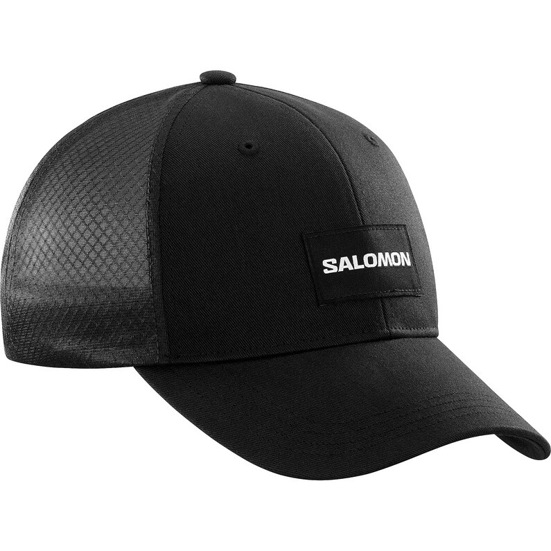 

Изогнутая кепка Trucker Salomon, черный