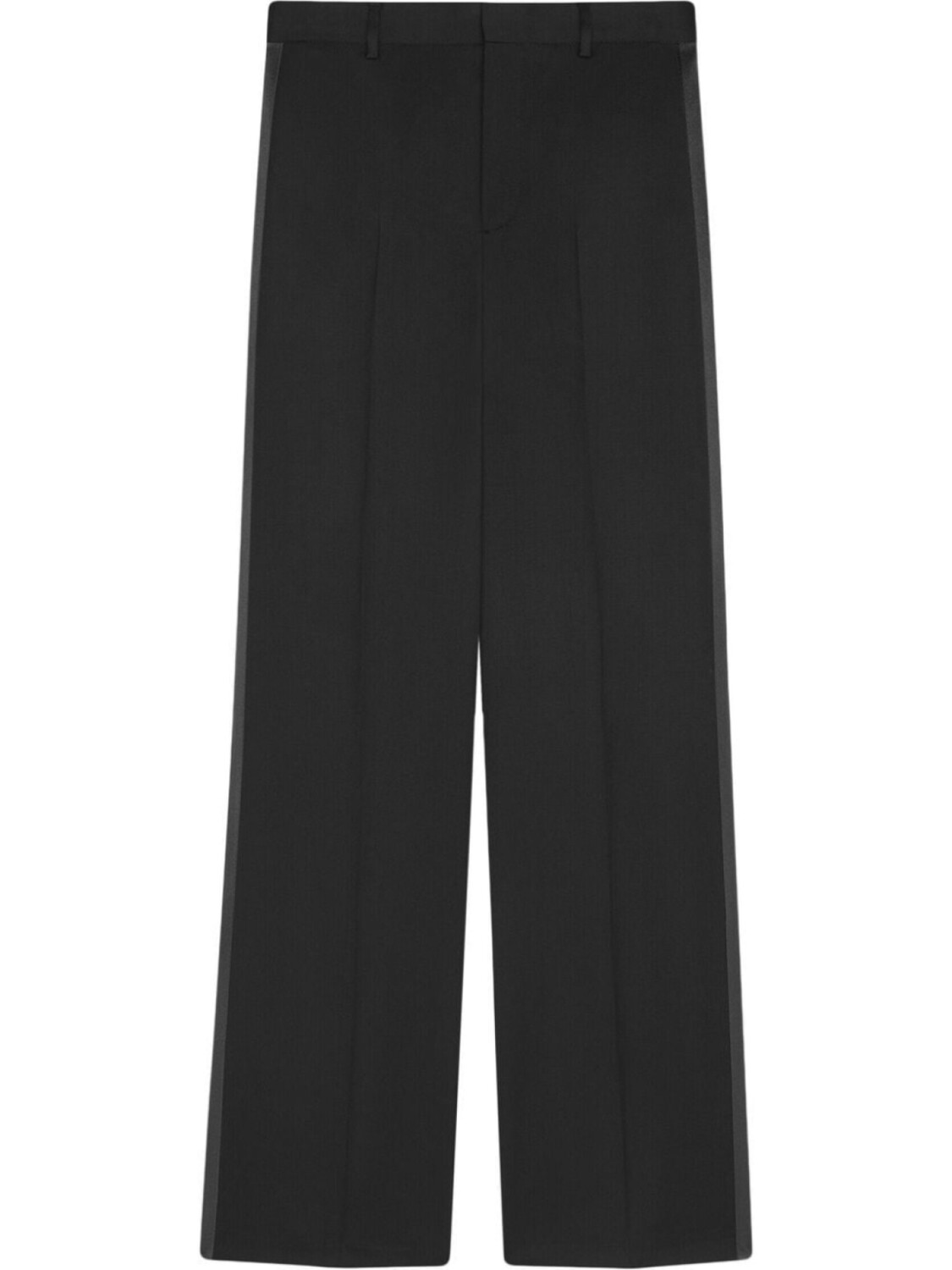 

Saint Laurent брюки широкого кроя, черный