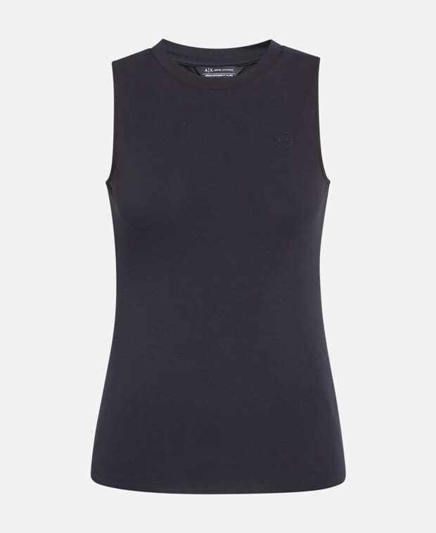 

Топ без рукавов Armani, черный