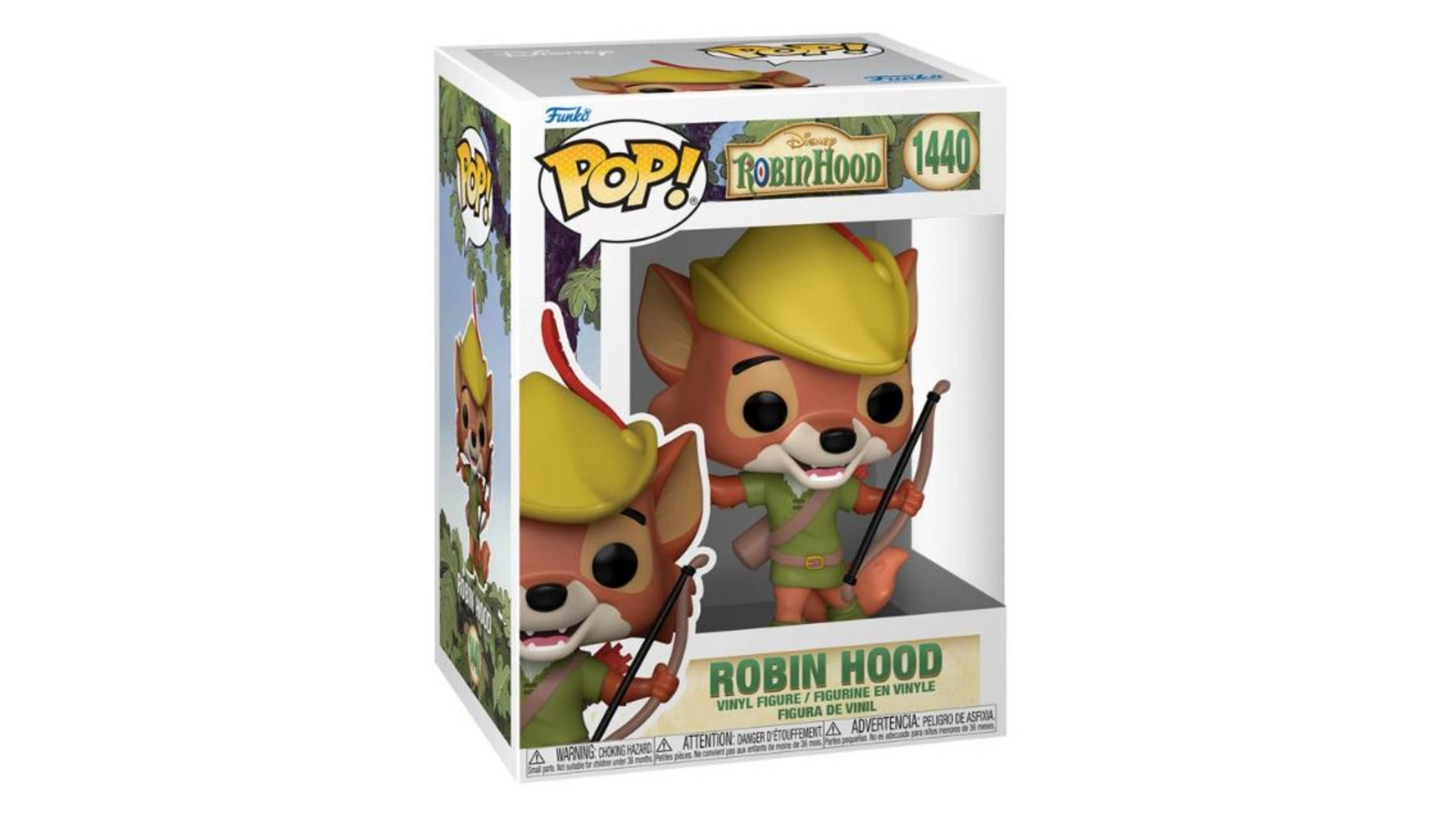 

Funko - Pop! Дисней Робин Гуд (1973) Робин Гуд Поп! винил