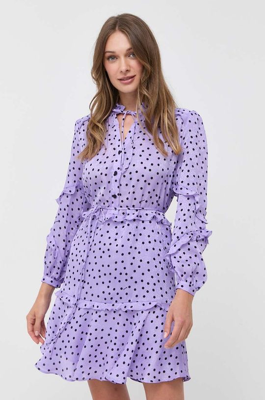 Платье Пинко Pinko, фиолетовый