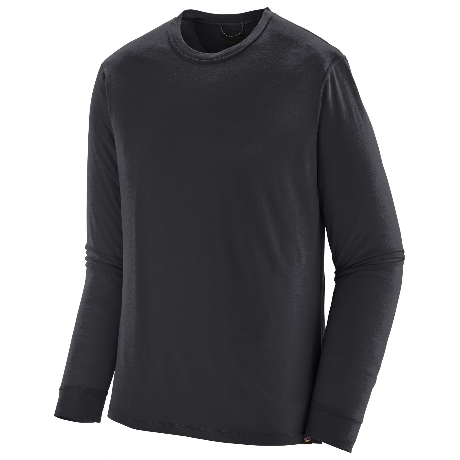 Рубашка из мериноса Patagonia L/S Cap Cool Merino Shirt, черный