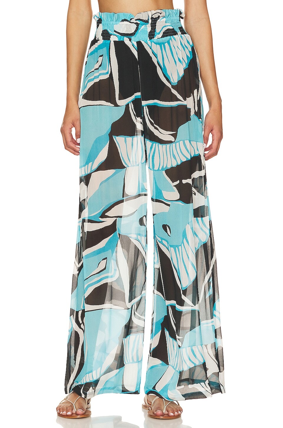 

Брюки CIN CIN Mission Palazzo, цвет Artifice Aqua